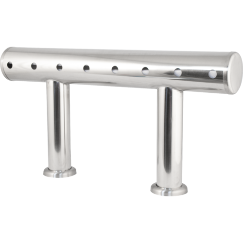 Double T Bar Draft Tower 8 Tap KOMOS Bader Beer & Wine Supply